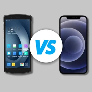 Rugged vs smartphone Urovo